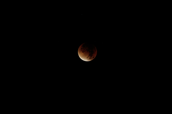 Eclipse luna total y de Sangre, septiembre 2015