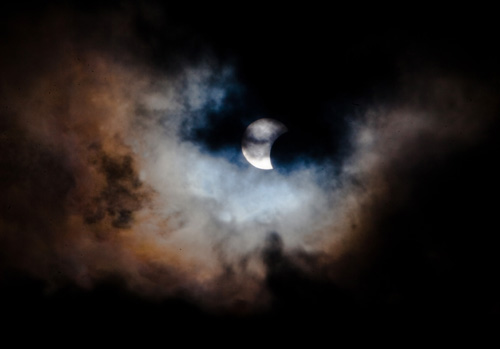 SPAIN-ASTRONOMY-ECLIPSE-SUN