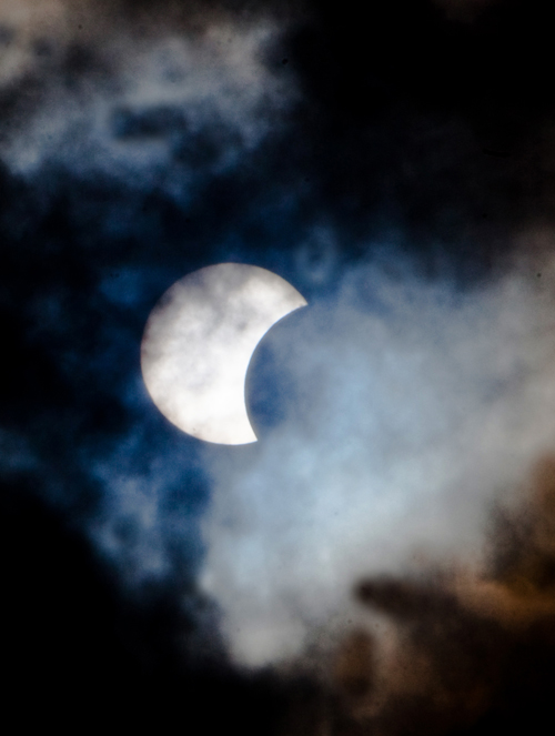 SPAIN-ASTRONOMY-ECLIPSE-SUN