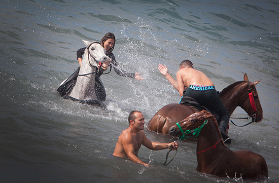 SPAIN-HORSES-PILGRIMAGE-SEBASTIAN